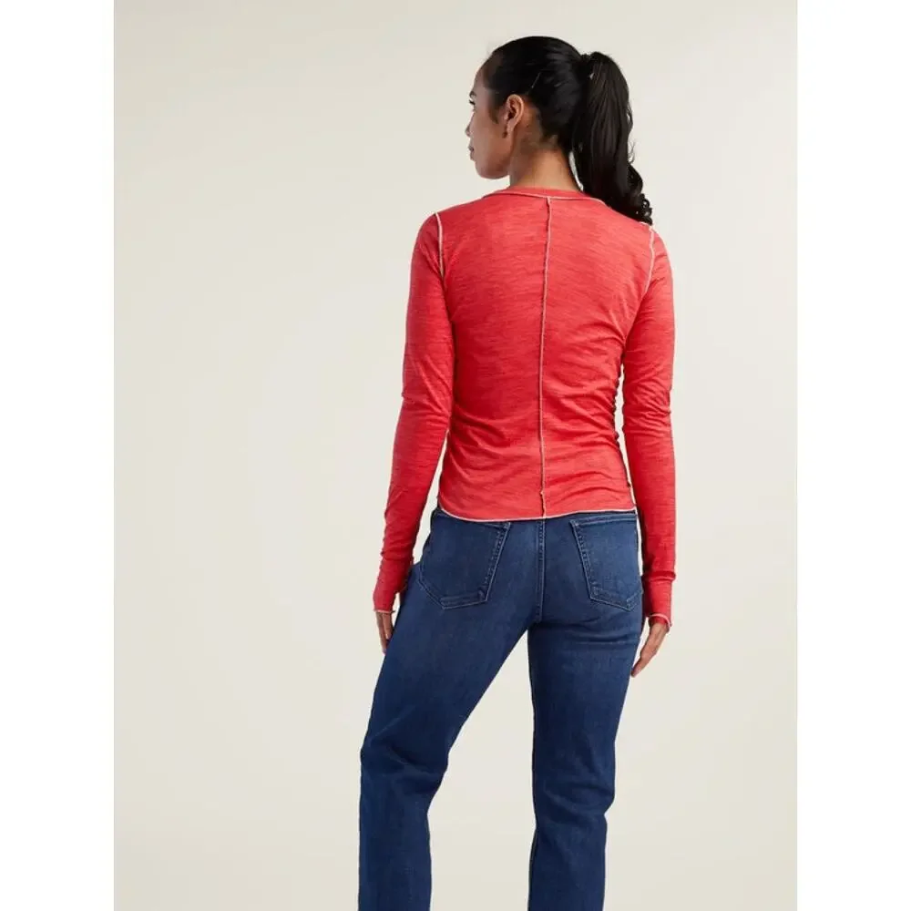 FP Movement NEW Right On Run Long Top Womens Medium Winterberry Free People NWT